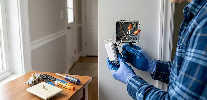 Motion Sensor Light Switch Replacement in Somerville