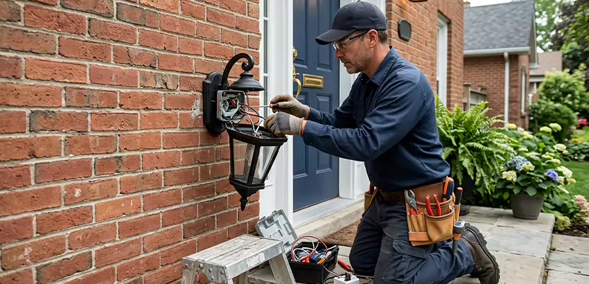 Outdoor Fixture Repair in Somerville