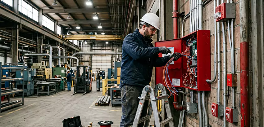 Industrial Fire Alarm Installation in Somerville