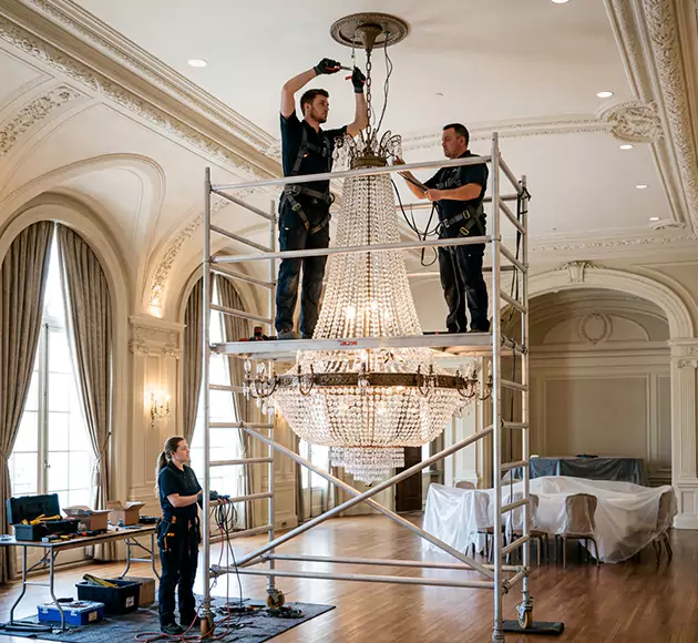 Professional Chandelier Installation: Your Local Fixture Team in Somerville, MA